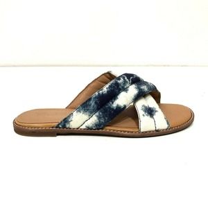 Madewell The Skyler Slide Sandal TYE DIE Slip on
